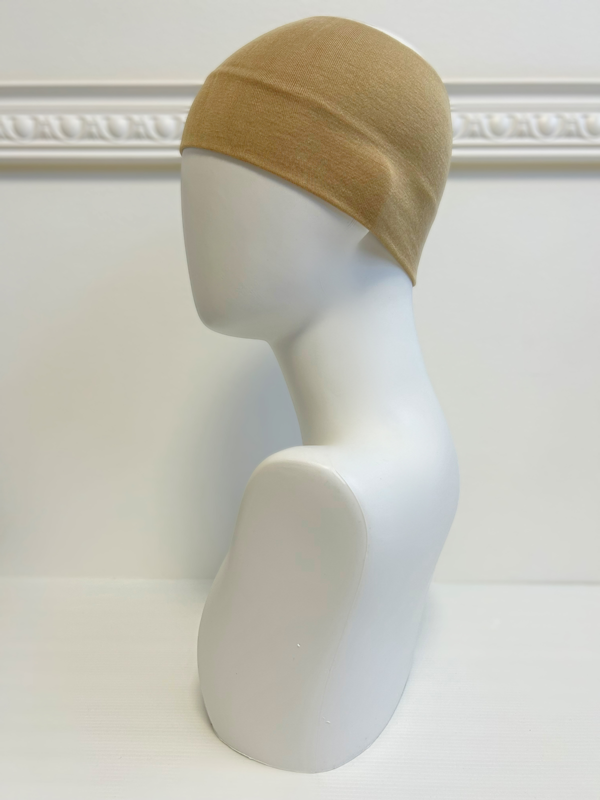 bonne bandeau sous hijab beige