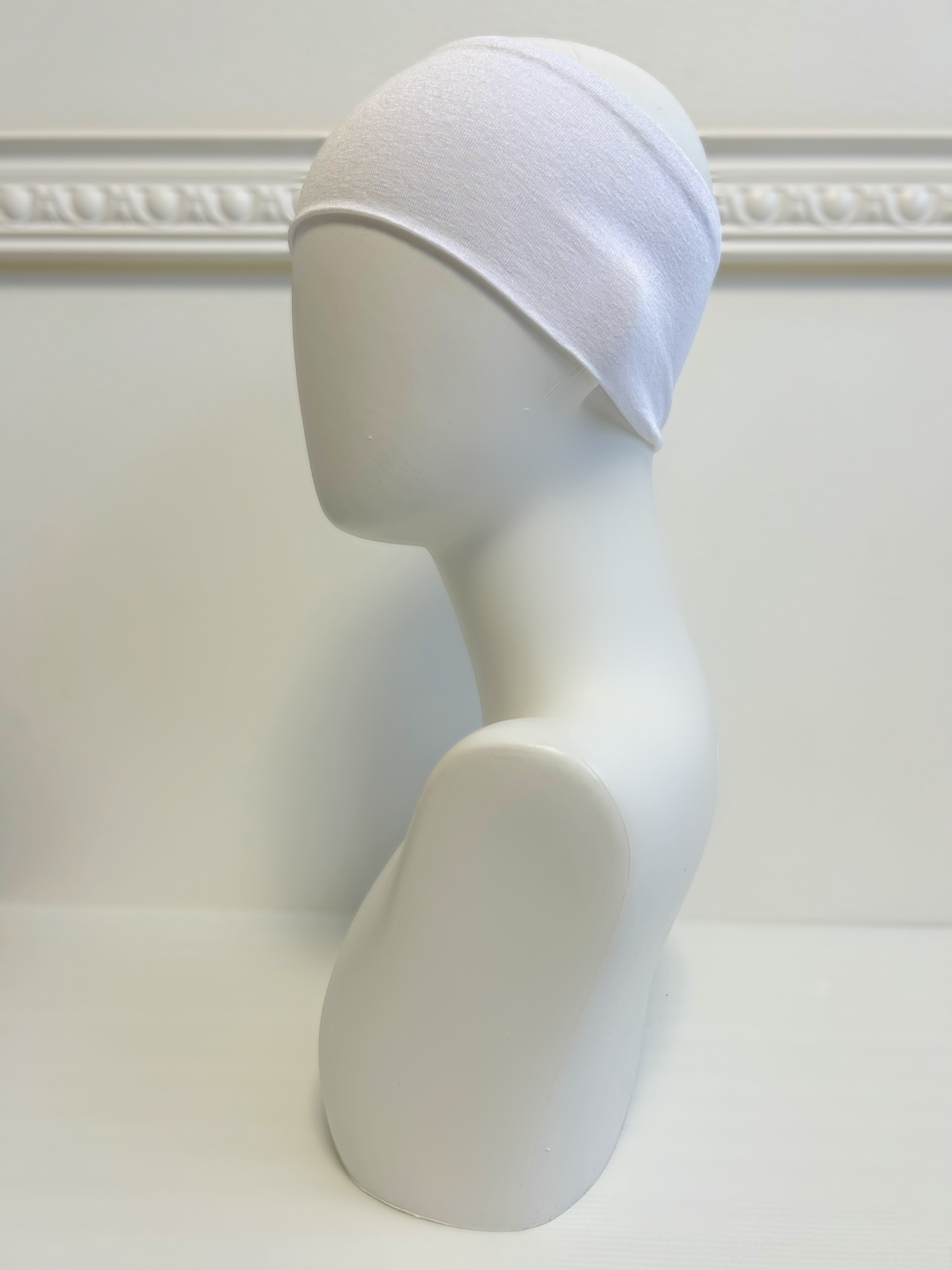 bonne bandeau sous hijab blanc blanc