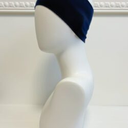 bonne bandeau sous hijab bleu marine