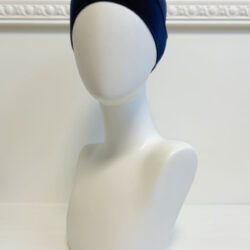 bonne bandeau sous hijab bleu marine bleuu