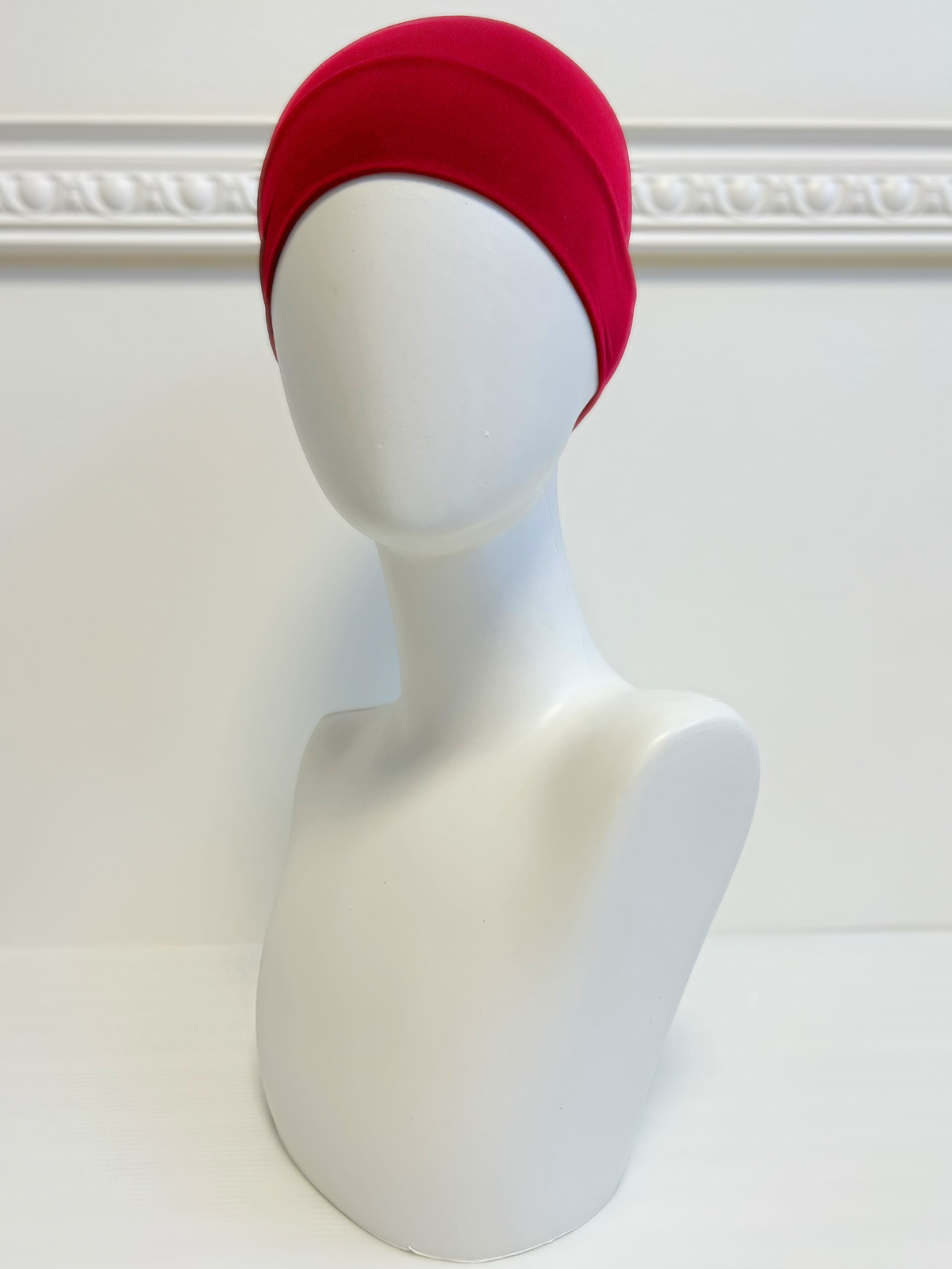 bonne bandeau sous hijab rouge rouge