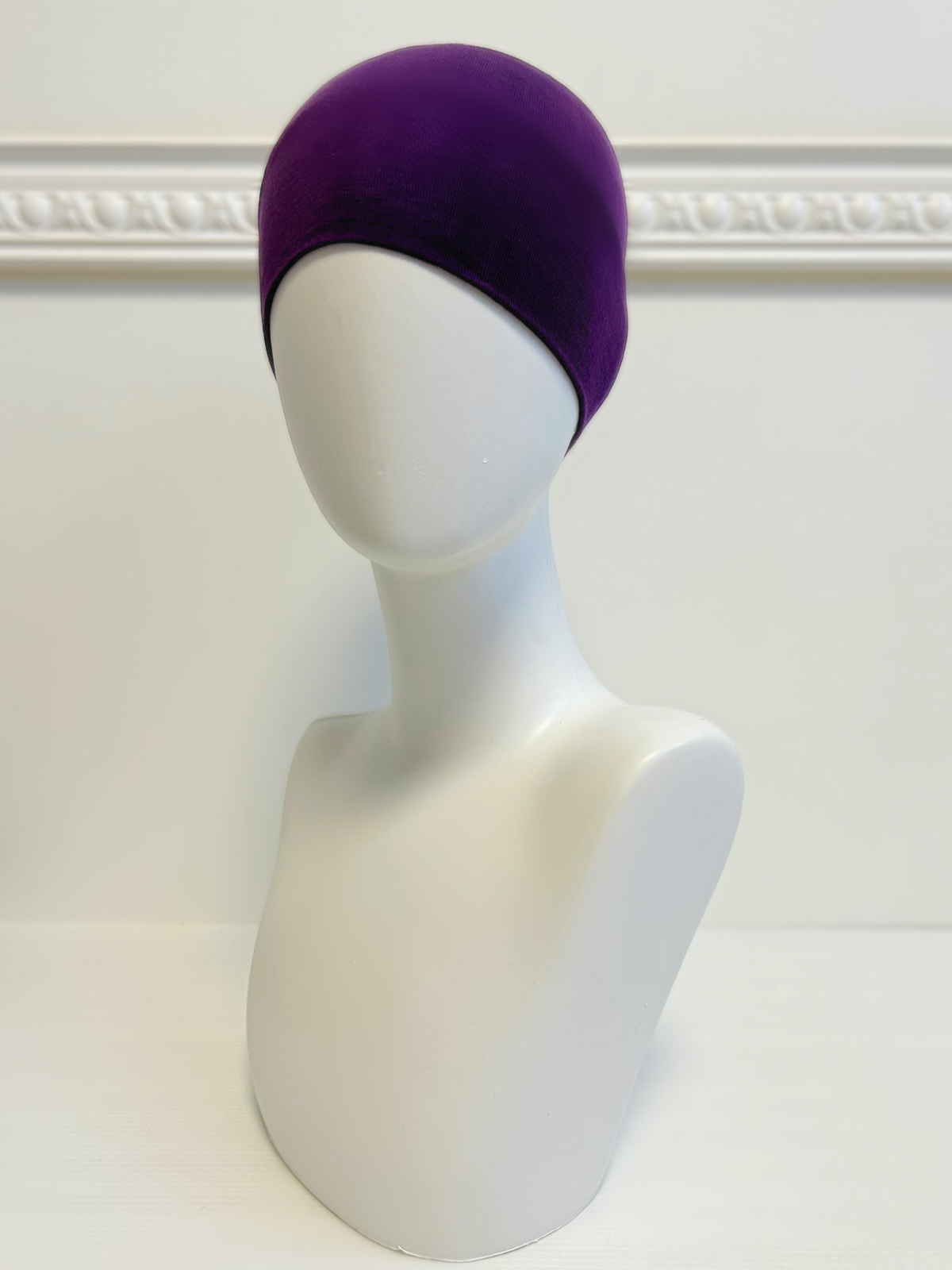 bonne bandeau sous hijab violet violet