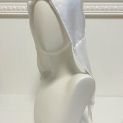 BONNET SOUS HIJAB EN SATIN BLANC