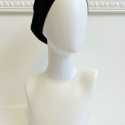 bandeau sous hijab croisé noir