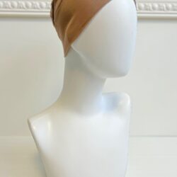 bonnet sous hijab pour femme voilée taupe