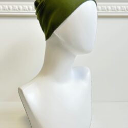bonnet sous hijab pour femme voilée vert kaki