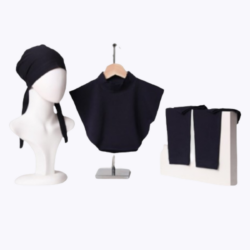 bonnet a nouer manchette hijab