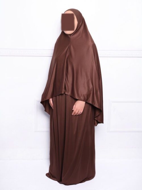 Ensemble de prière deux pièces Chocolat
