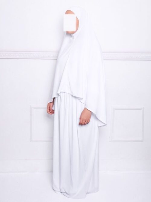 ensemble de prière blanc