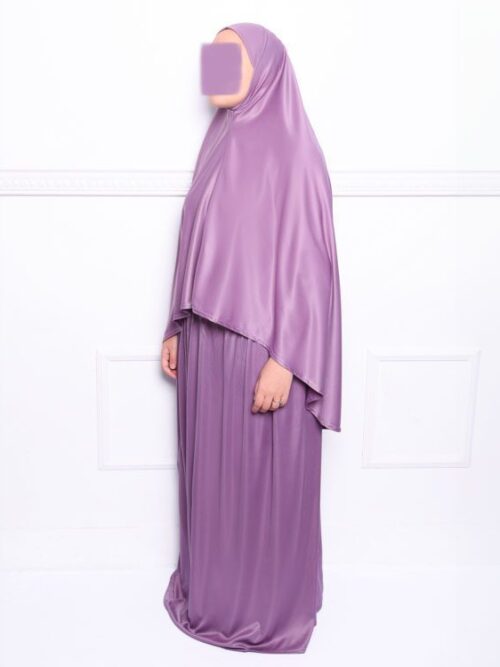 Ensemble de prière deux pièces Lilas