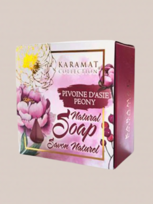 Savon naturel à la pivoine d'Asie