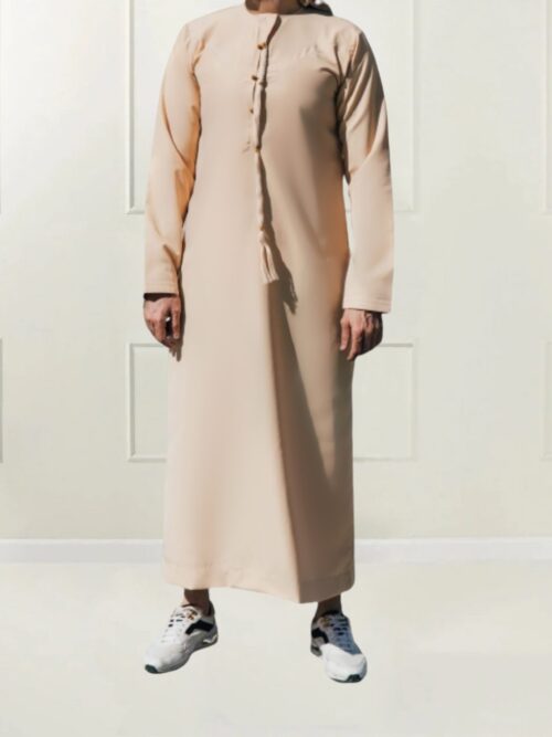 Qamis Beige Made in Émirat arabe unis