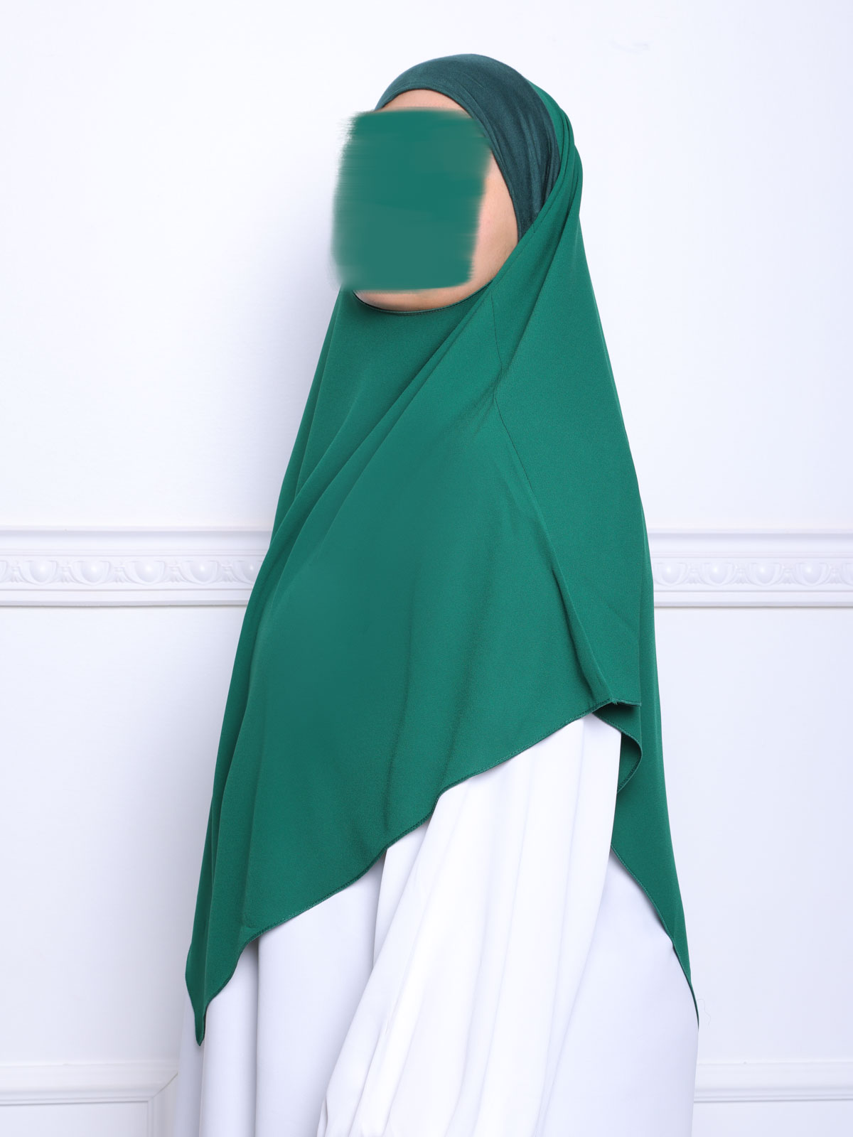 Khimar a enfiler bandeau en jersey-4