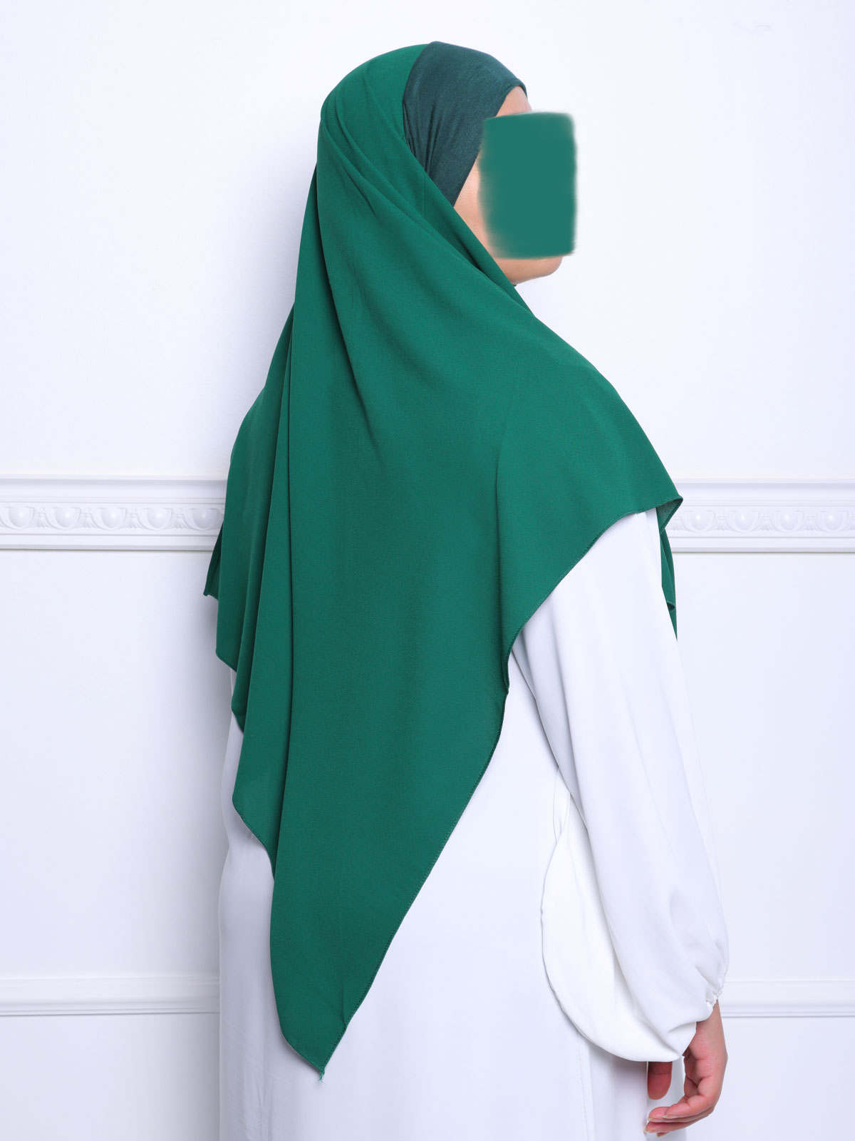 Khimar a enfiler bandeau en jersey-5