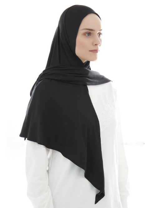 Hijab - Khimar jersey à zip