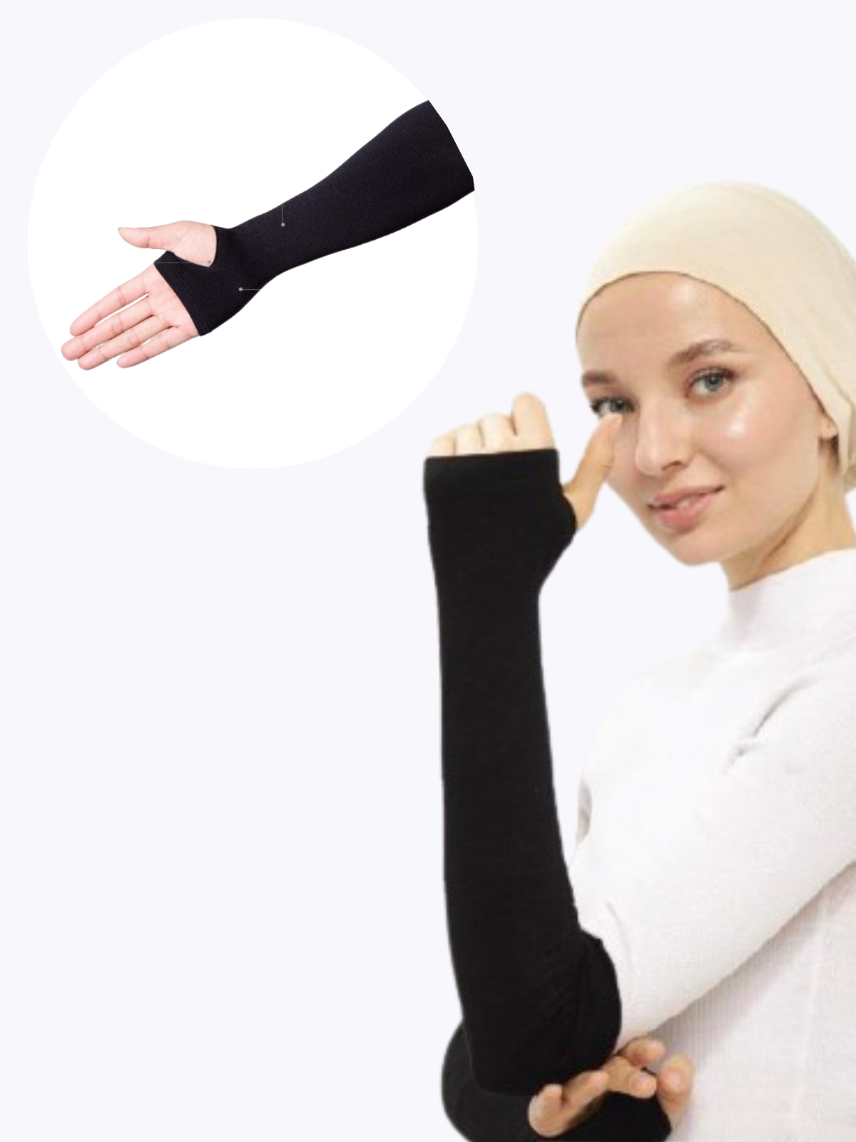 manche hijabs a trou