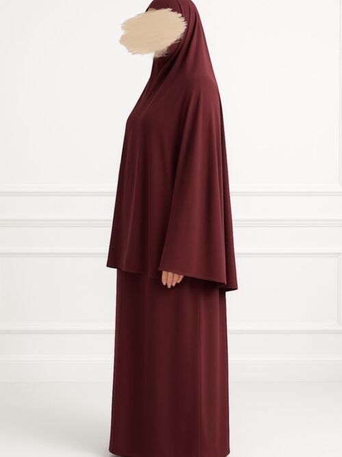 Abaya + Khimar en Jersey premium