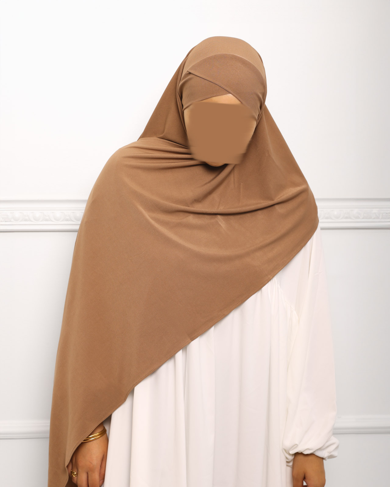 Hijab en Jersey premium Croisé Hijab en Jersey premium Croisé