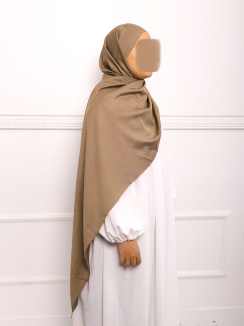 Hijab léger Lin à enfiler