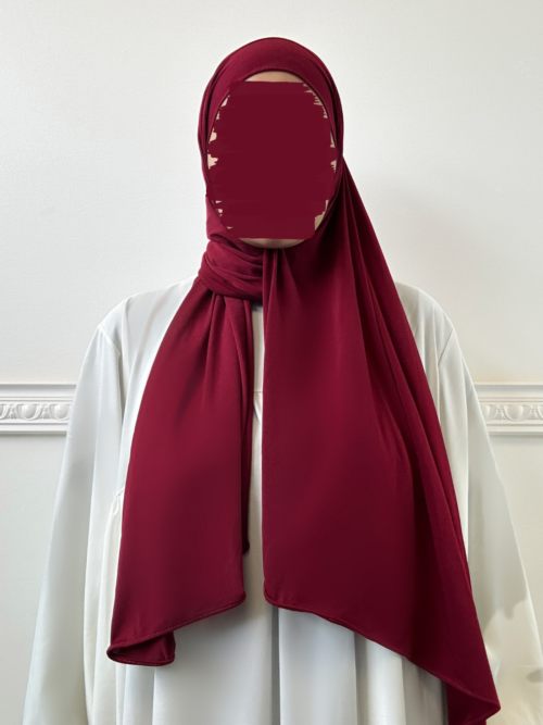 Hijab en Jersey premium à enfiler