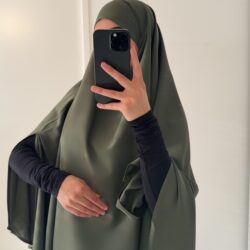 khimar soie de medine fendu