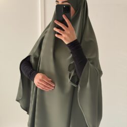 khimar soie de medine fendu