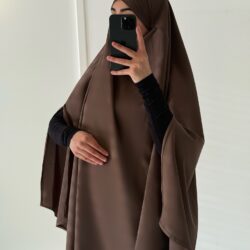 khimar soie de medine fendu
