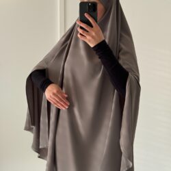 khimar soie de medine fendu