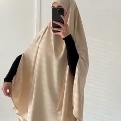 khimar soie de medine fendu