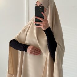 khimar soie de medine fendu