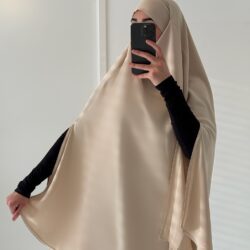 khimar soie de medine fendu