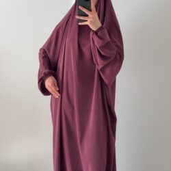 jilbab une piece soie de medine==