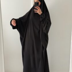 jilbab 1 piece noir noir noir