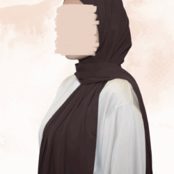 2 light hijab marron foncé 200