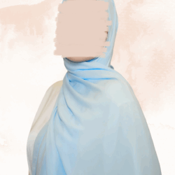 30 light hijab bleu ciel 100