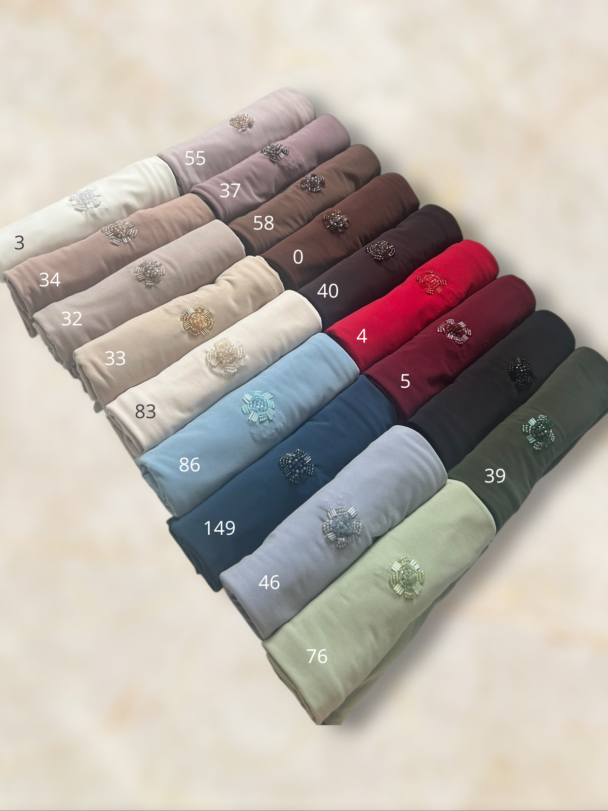 hijab a perles