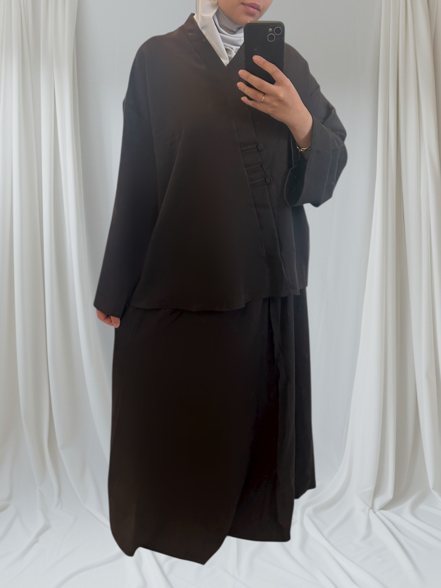 ensemble japandi mastour choco