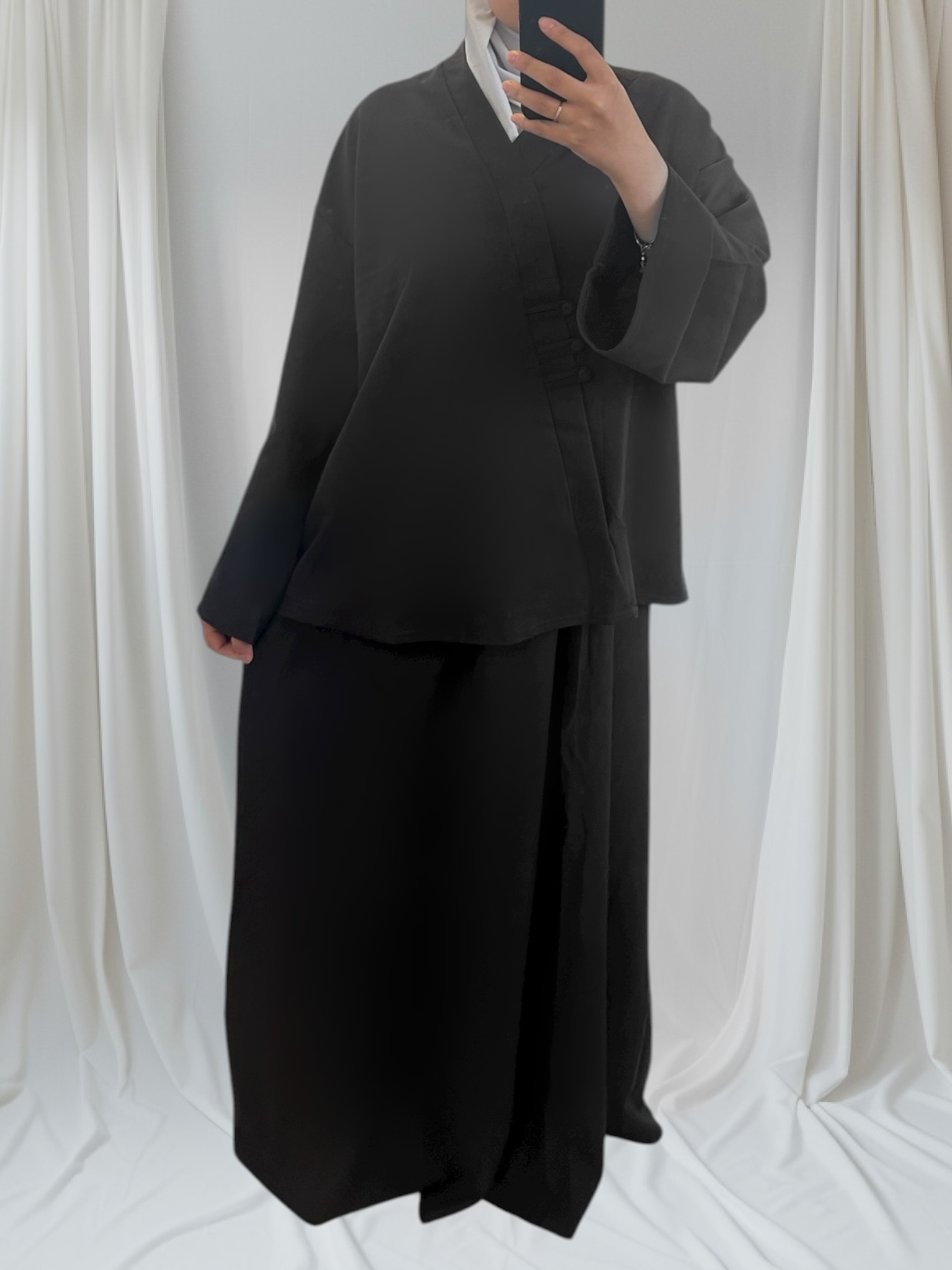 ensemble japandi mastour noir
