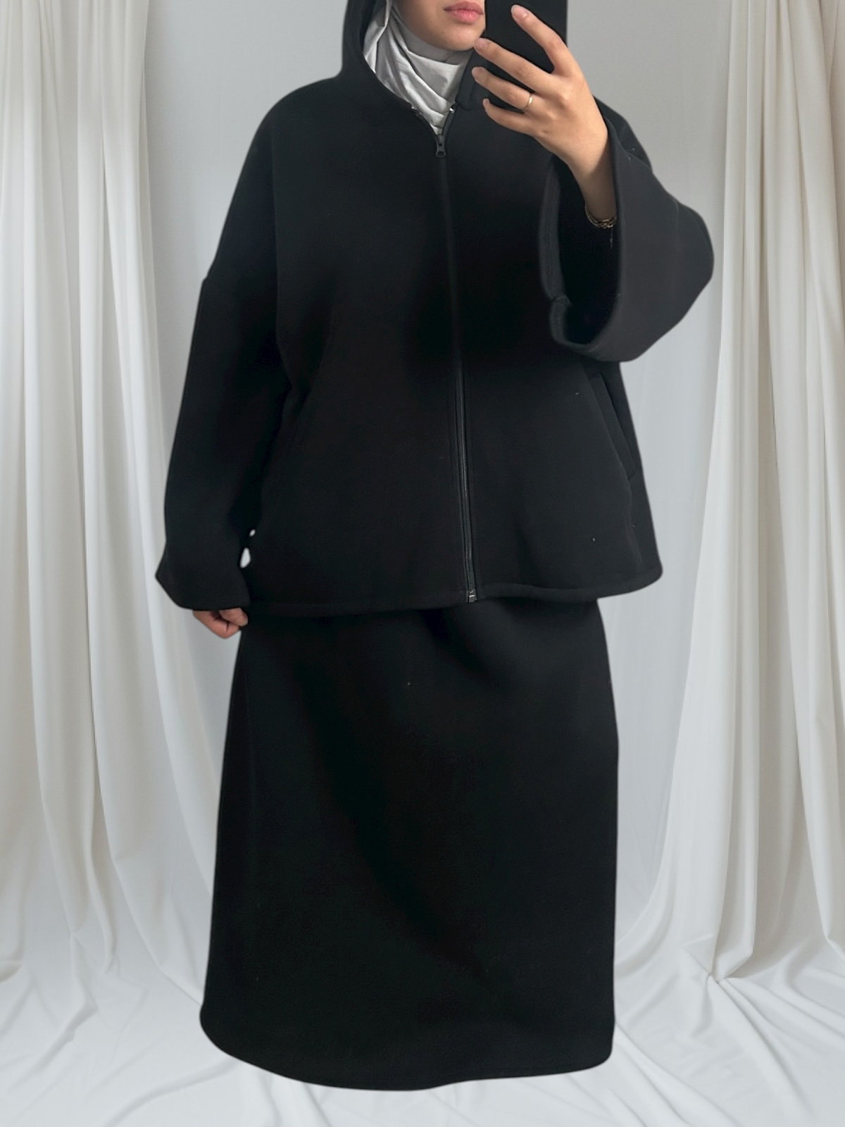 ensemble jupe noir 3