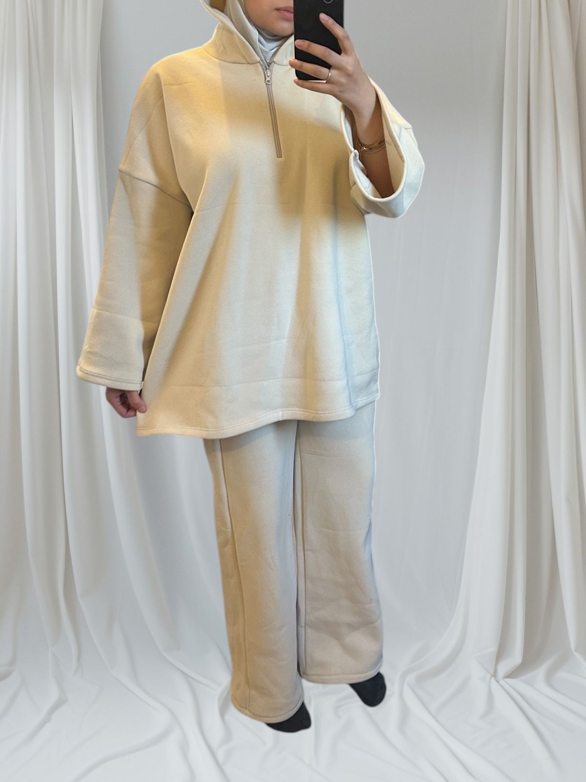 Ensemble sportswear épais à capuche qualité premium – Image 6