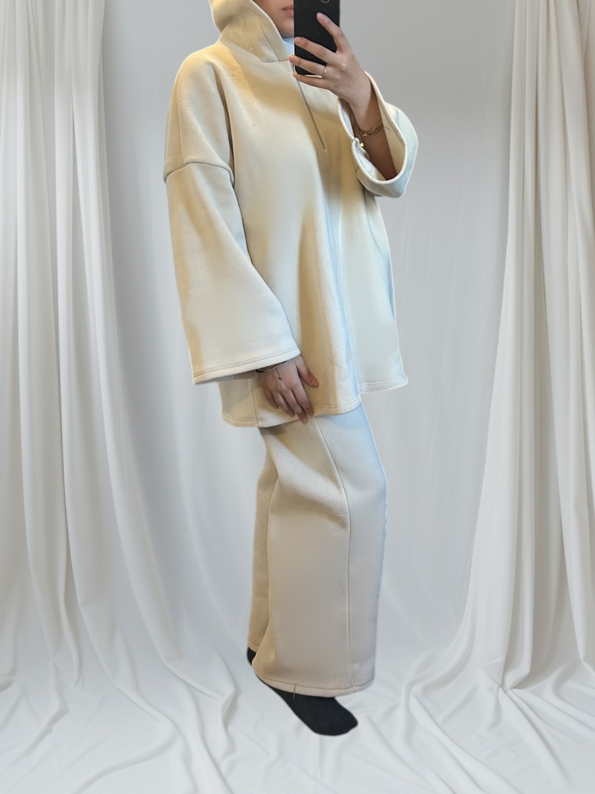 Ensemble sportswear épais à capuche qualité premium – Image 1
