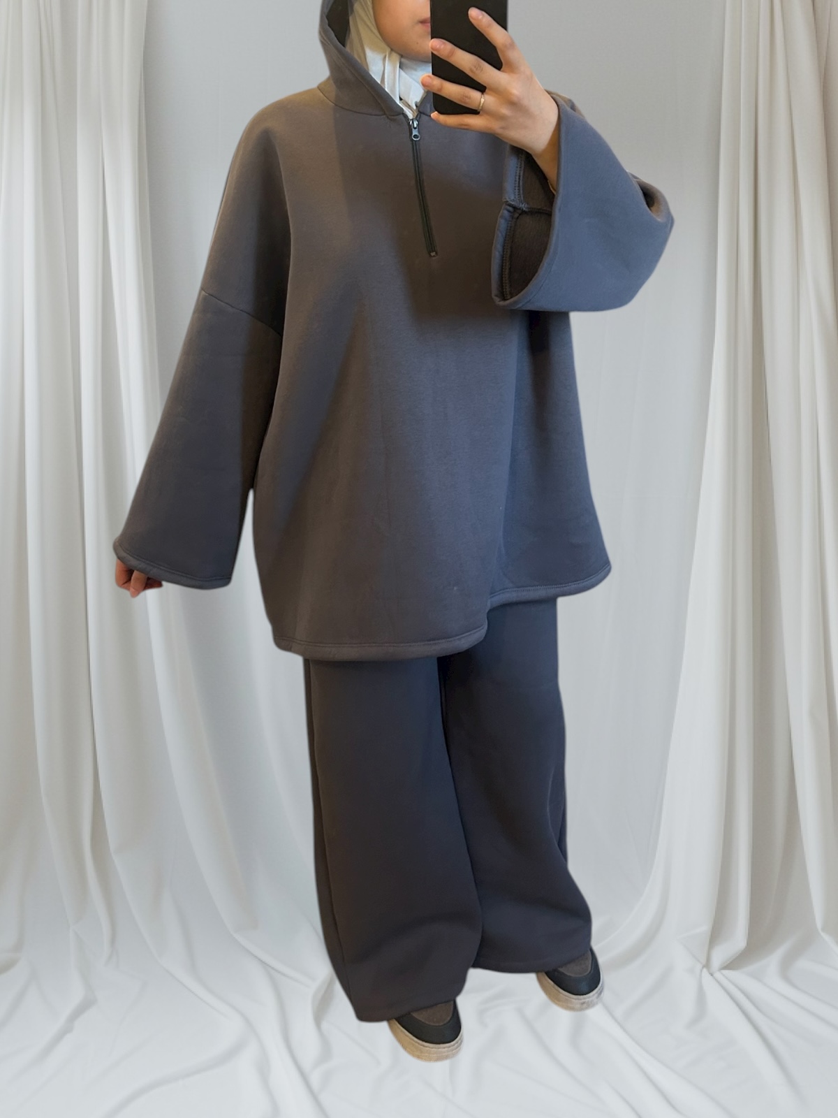 Ensemble sportswear épais à capuche qualité premium – Image 17