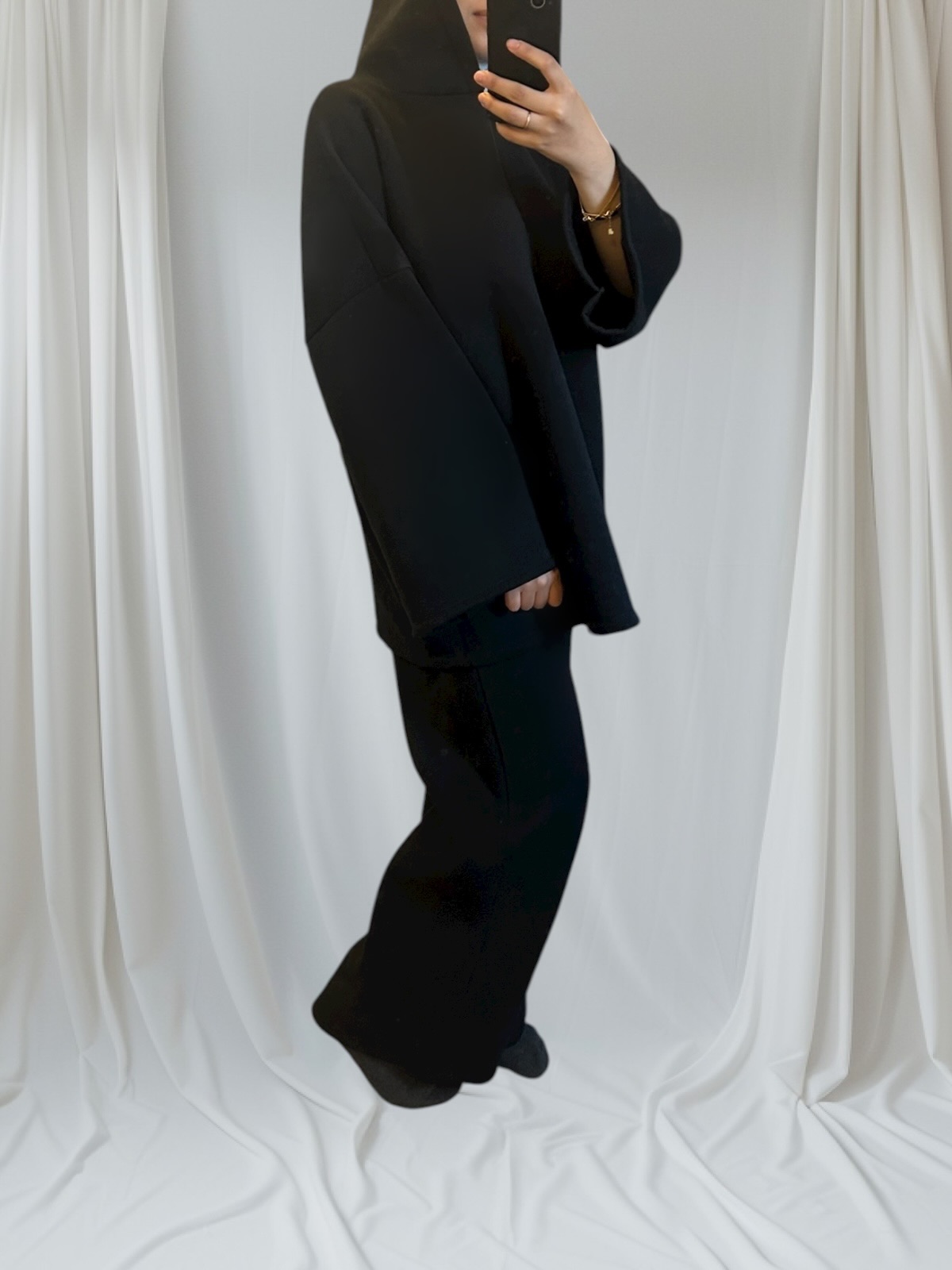 Ensemble sportswear épais à capuche qualité premium – Image 23