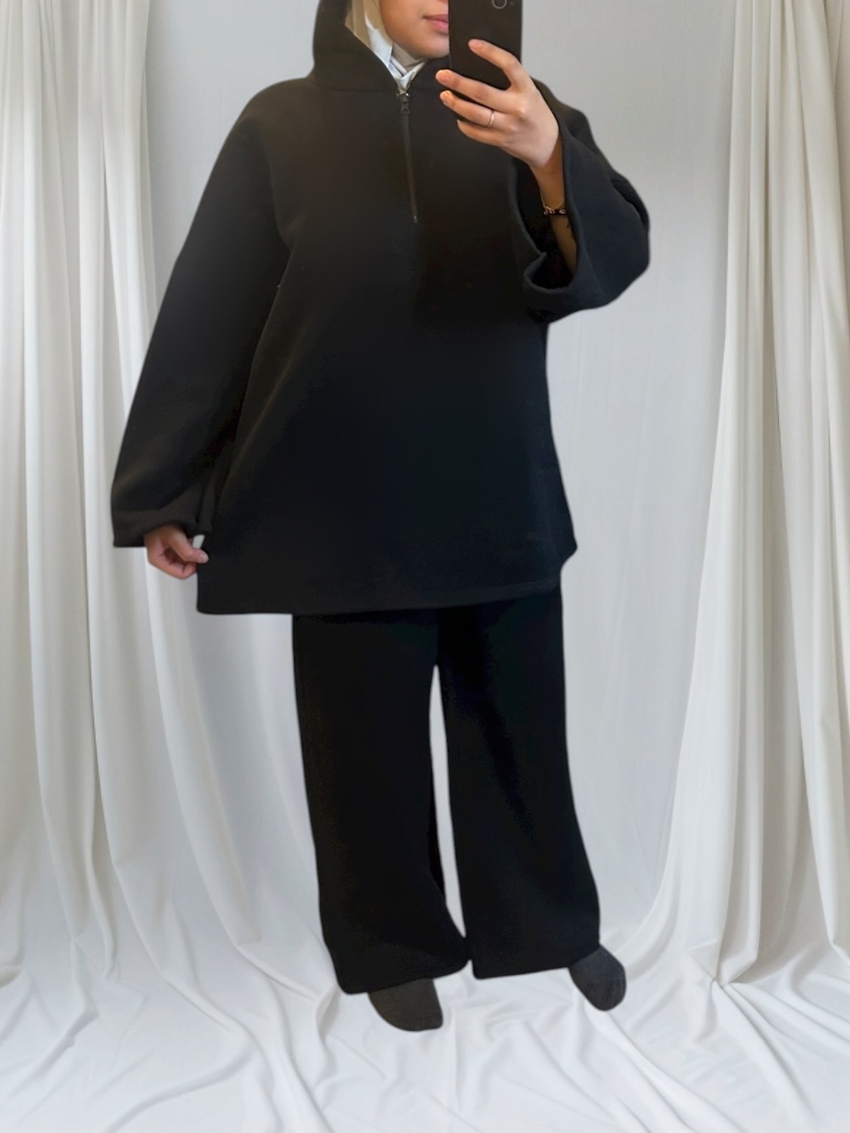 Ensemble sportswear épais à capuche qualité premium – Image 20